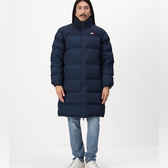 Tommy Jeans ALASKA - Winter Puffer parka coat dark night navy Men’s Size XL